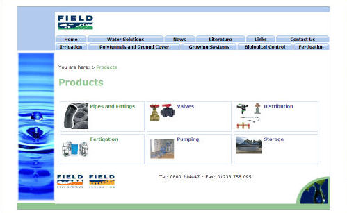 Field GB Website Design