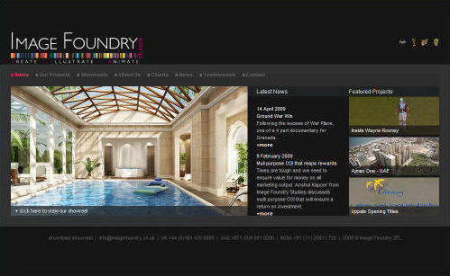 Image Foundry Website Design