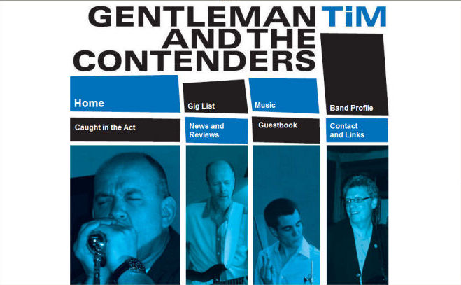Gentleman Tim Website Design